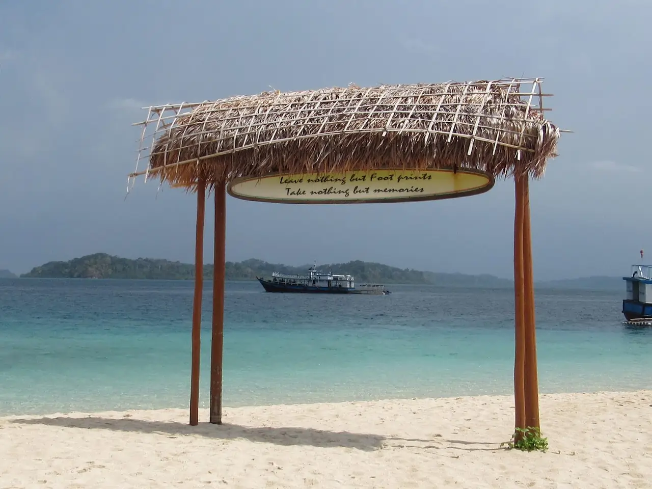 Jolly Buoy beach gate