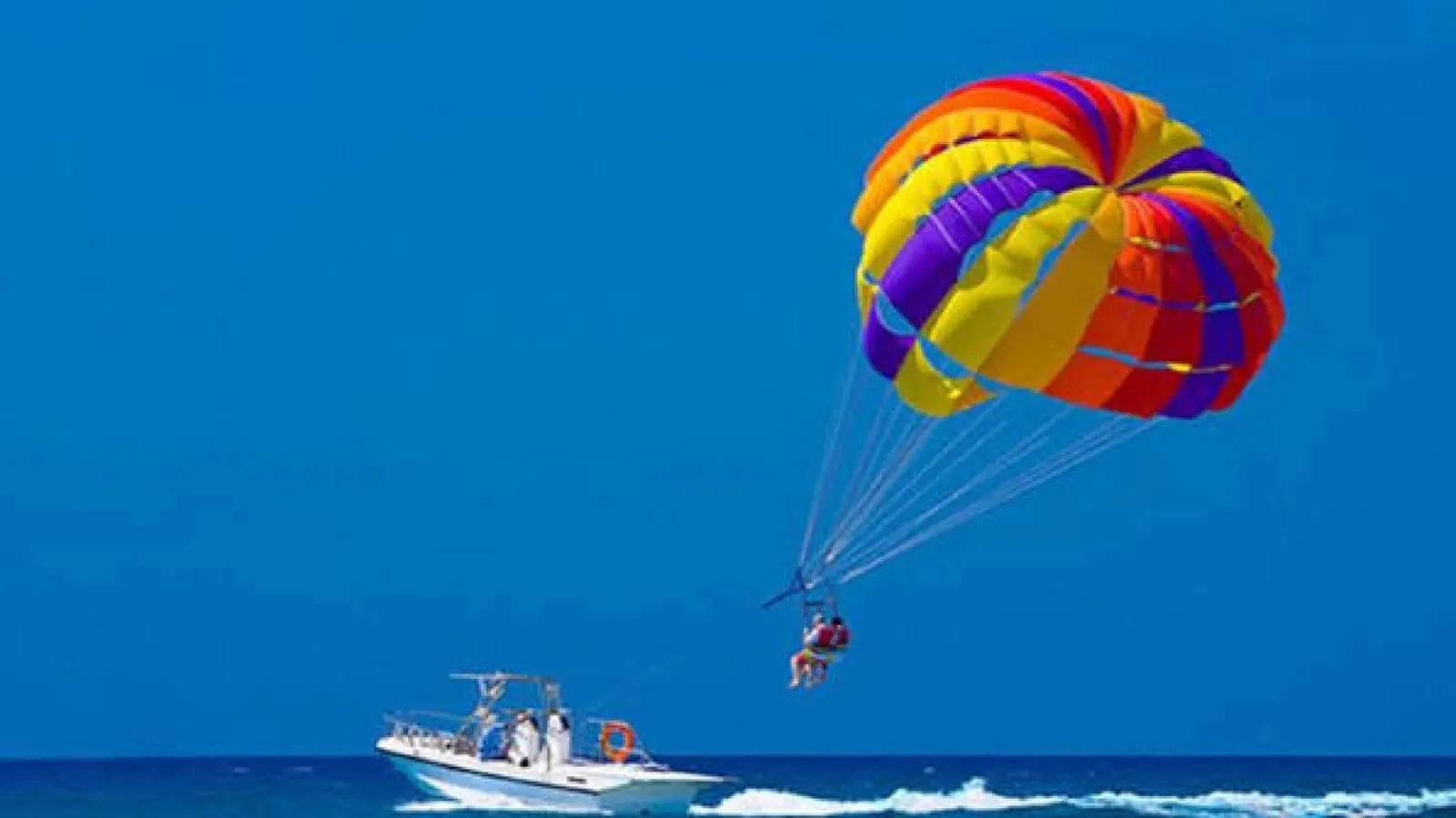 Parasailing at Elephant Beach