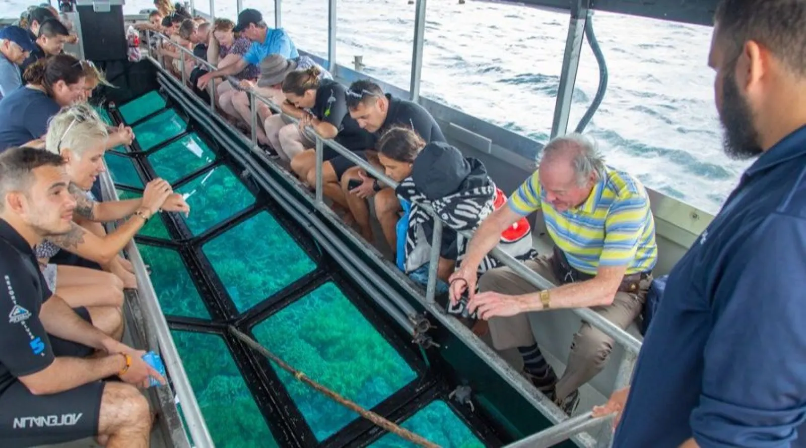 Glass Bottom Boat Ride at Neil Island